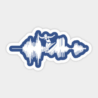 Catch a Waveform Sticker